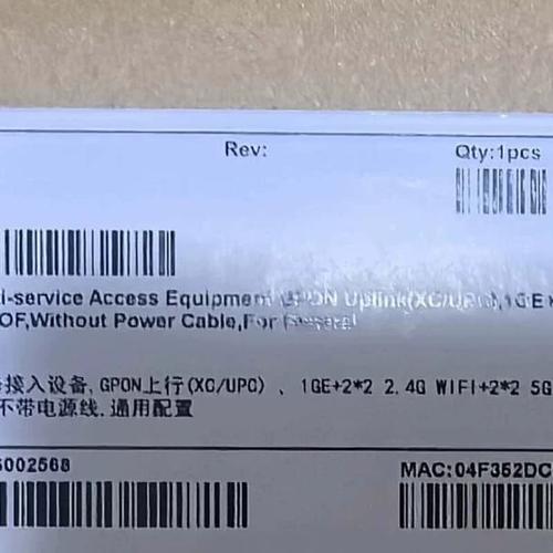 {议价} F600C-30-1GH,多业务接入设备,GPON上行(XC